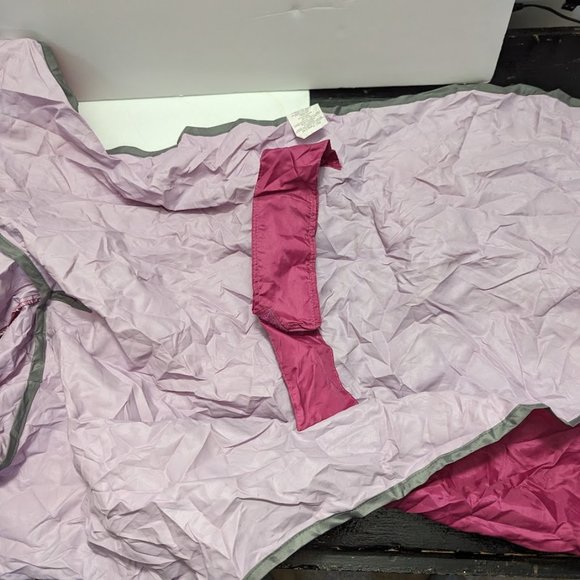 Packable Dog Rain Poncho - XXL - Pink - Reflective - RC Pets - Picture 4 of 4